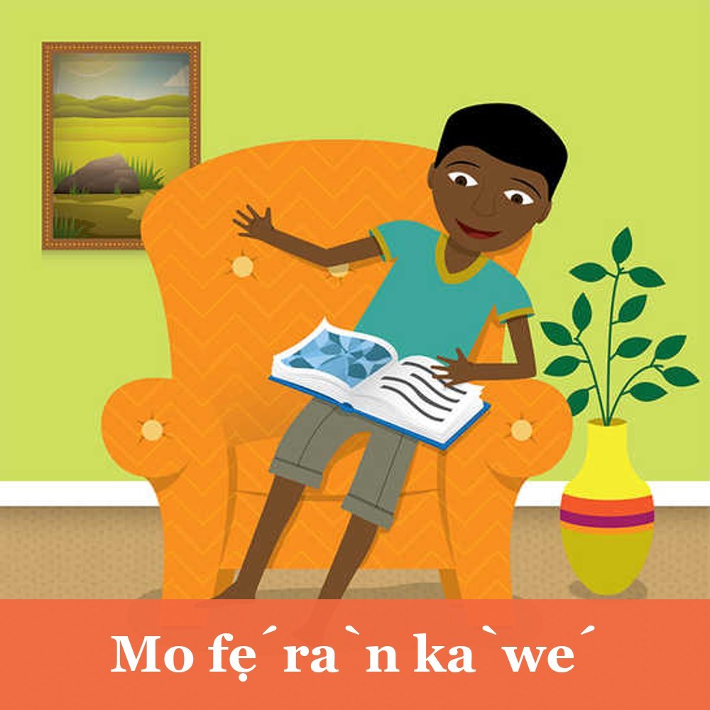 Mo fẹ́ràn kàwé
