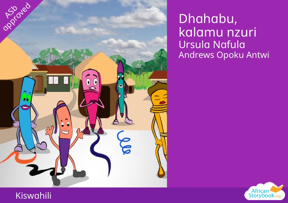 Dhahabu, kalamu nzuri