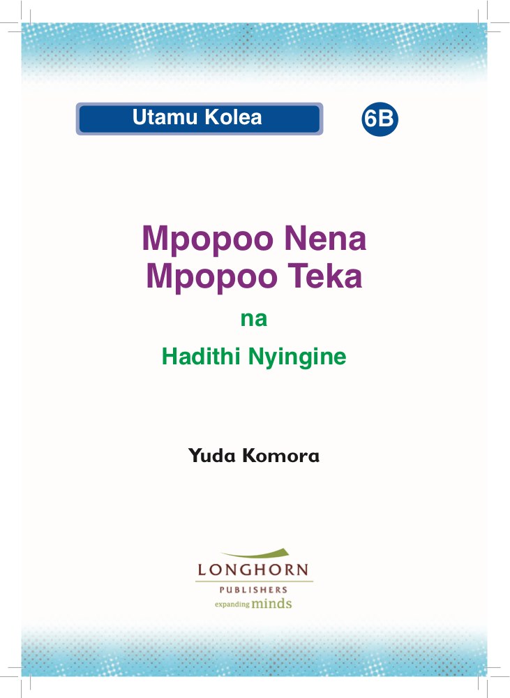 Mpopoo Nena, Mpopoo Teka