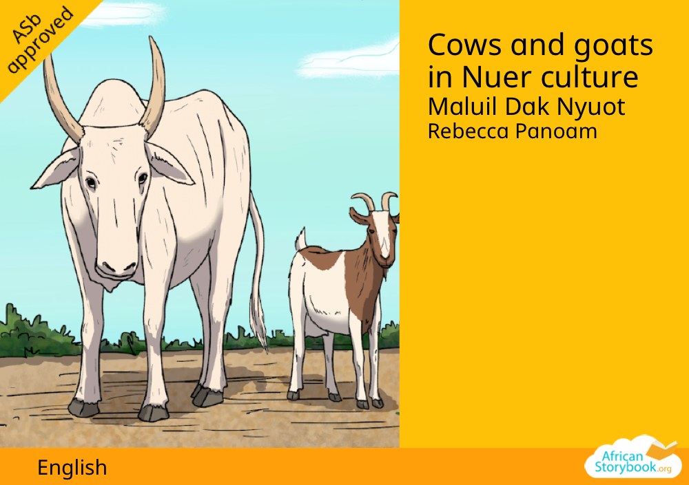 Cows and goats in Nuer culture