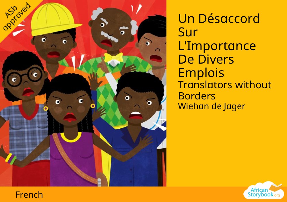 Un Désaccord Sur L’Importance De Divers Emplois