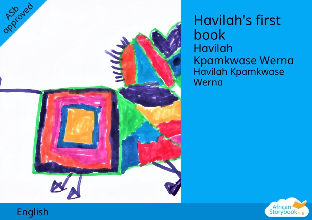 Havilah's first book