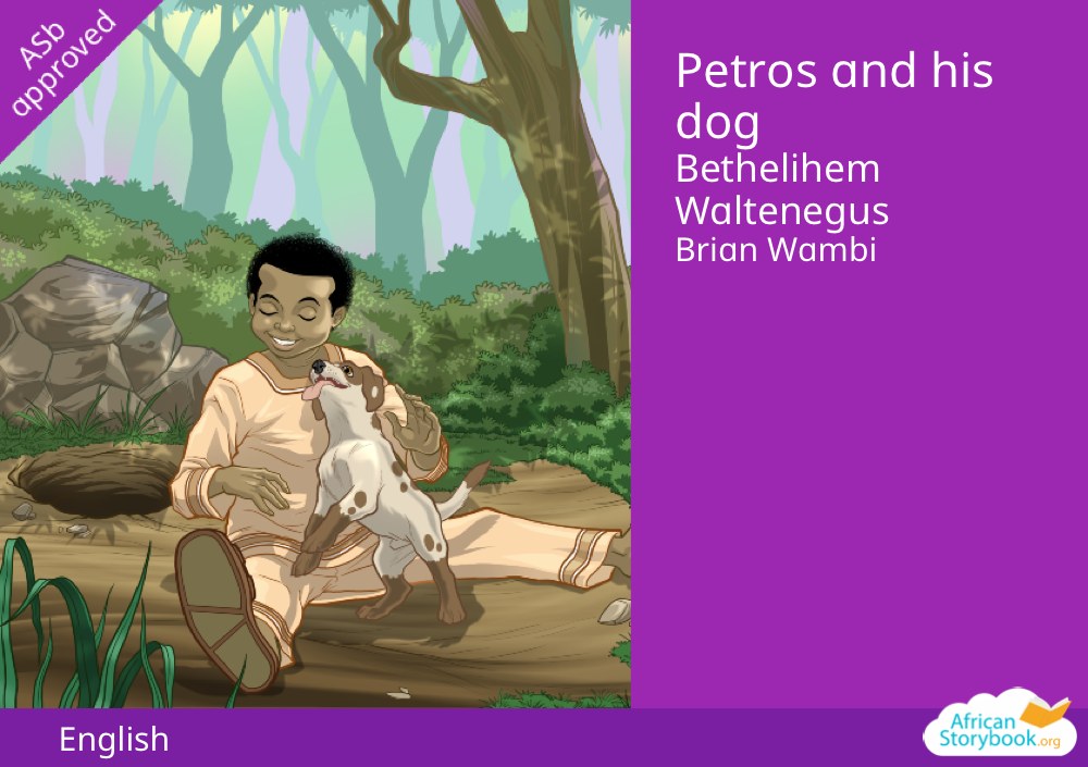 Petros and his dog